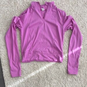 Yogalicious Lux Fuchsia Half Zip Jacket